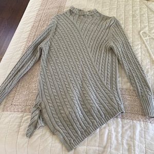 Asymmetrical sweater